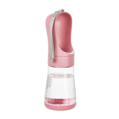 Ultimate Portable Dog Water Bottle & Food Container - 2-in-1 Travel Dispenser for All Pets